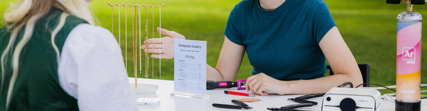 Buying Permanent Jewelry Chain by the Inch vs. by the Foot