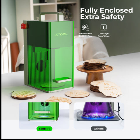 Graveur laser xTool F1 pour bijoux permanents