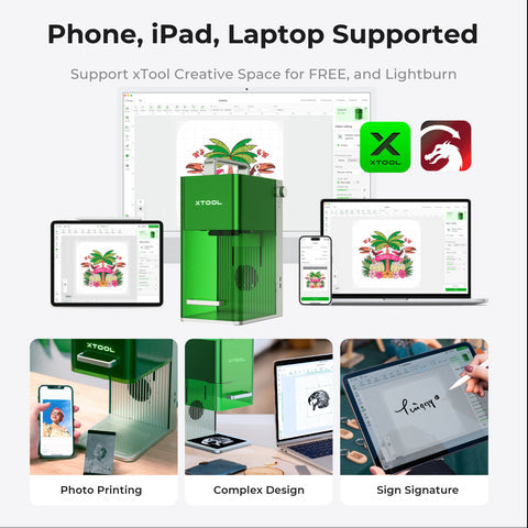 Graveur laser xTool F1 pour bijoux permanents