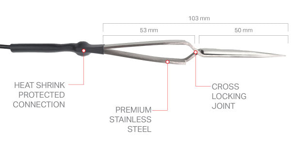 Orion Crosslock Tweezer for Permanent Jewelry