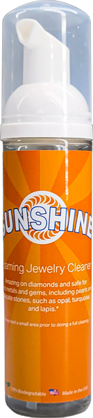 Mousse nettoyante permanente pour bijoux Sunshine