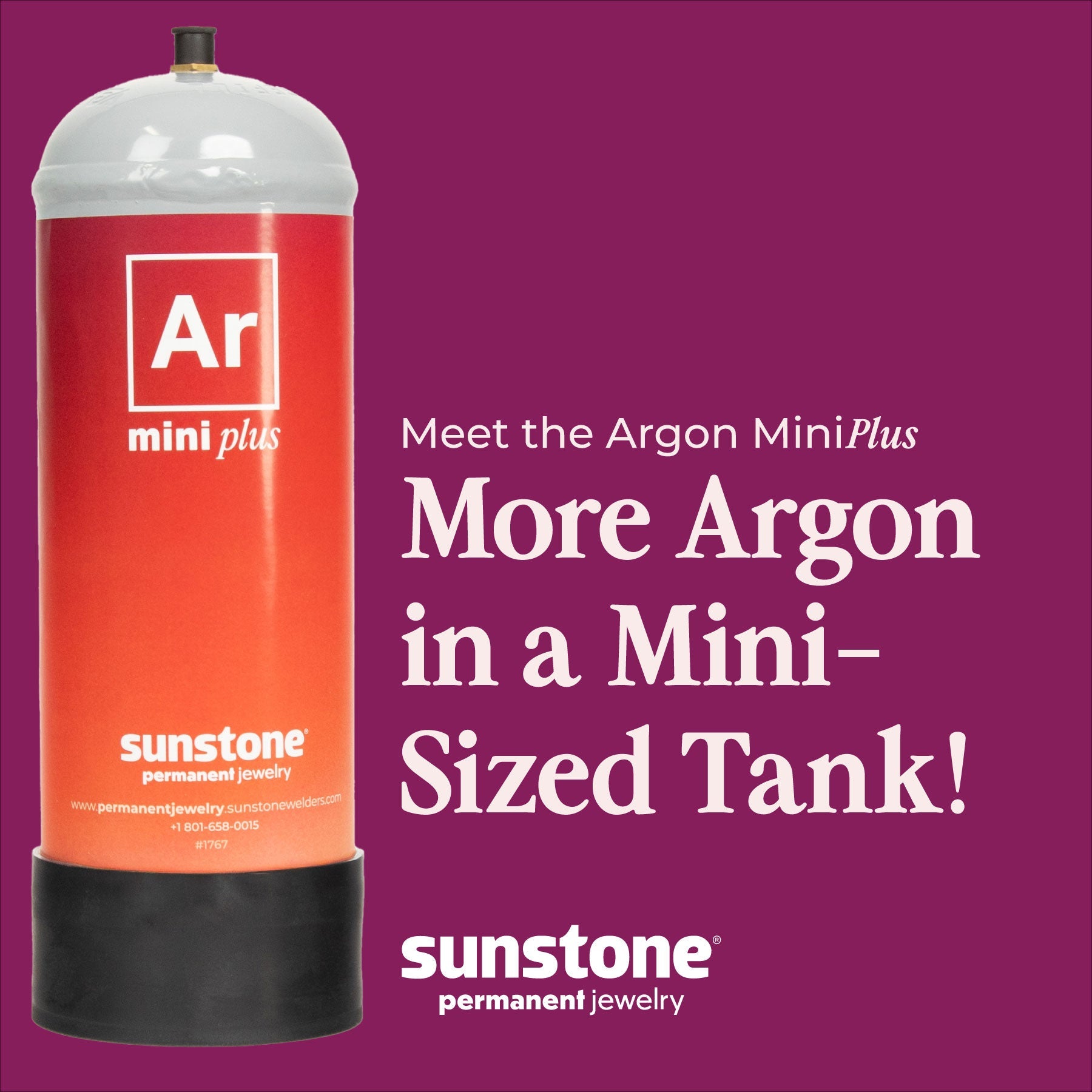 The Argon Mini Plus—More Argon in a Mini-Sized Tank