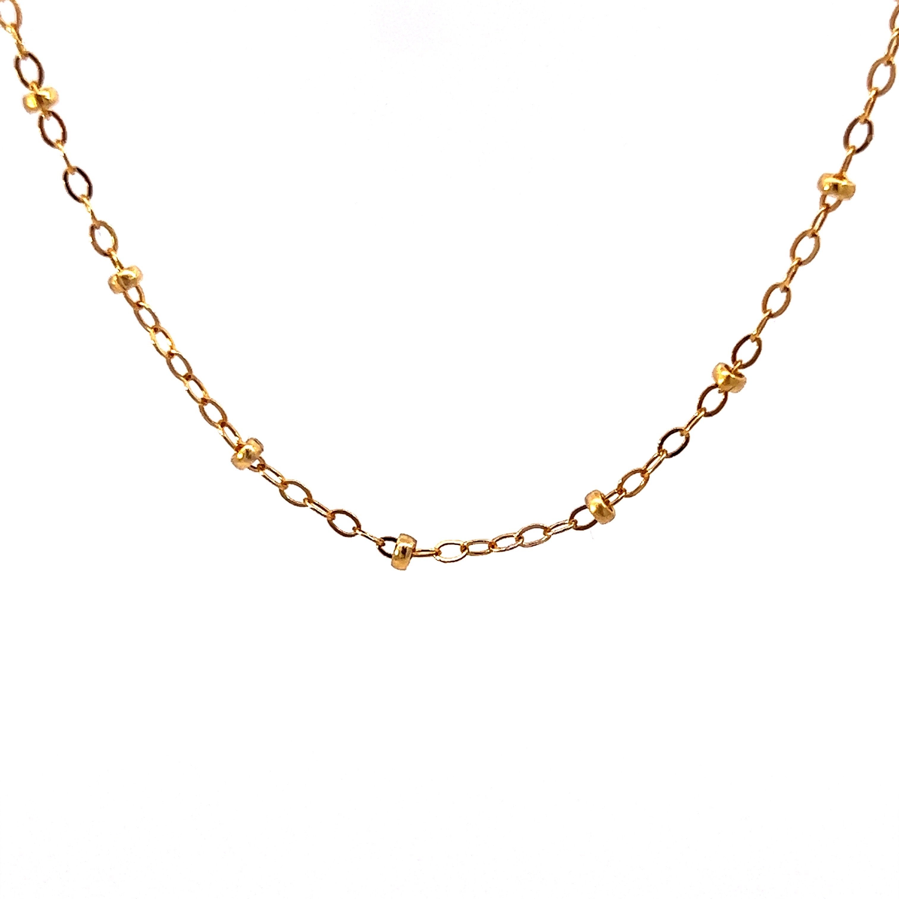 Tin Chain The Paisley Permanent Jewelry Chain: A Gorgeous Detailed Chain with Tin ...