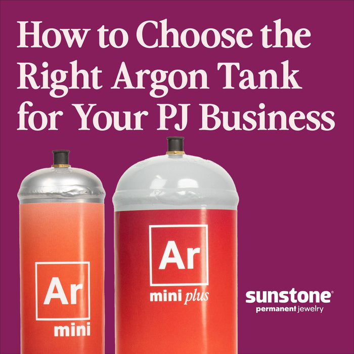 How to Choose the Right Argon Tank for Your Permanent Jewelry Business