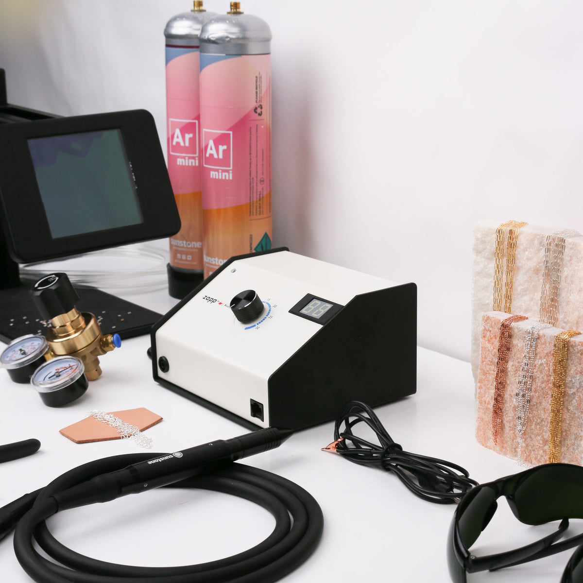 Elegance Coffret Palpitant セット Zapp Plus Starter Kit Collection — Sunstone Permanent Jewelry