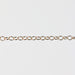 Round gold chain for jewelry making