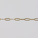 1420 GFY flat paperclip chain for PJ on a light gray background