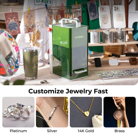 xTool F1 Laser Engraver for Permanent Jewelry