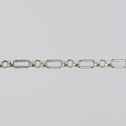 Silver wholesale bulk chain for permanent jewelry