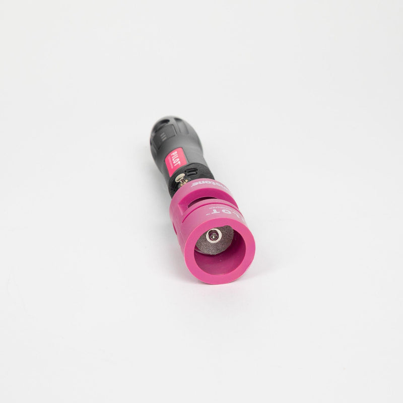 Sunstone pilot laying on its side showing the diamond grinding disk