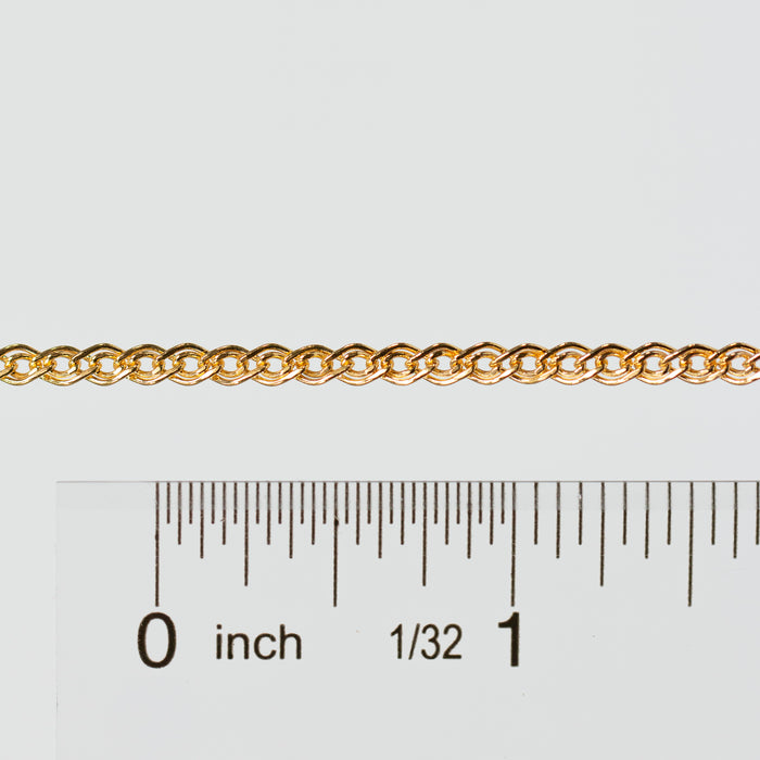 Eve Permanent Jewelry Chain, Flat Nonna Mother & Child, Available in Sterling Silver and Yellow Gold Filled