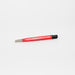 Red pen style retractable fiberglass brush for cleaning soot and welds on jewelry