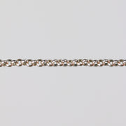 Silver rolo chain supplies for permanent jewelry