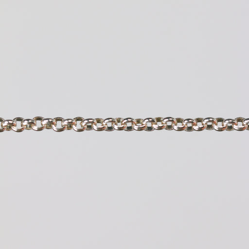 Silver rolo chain supplies for permanent jewelry