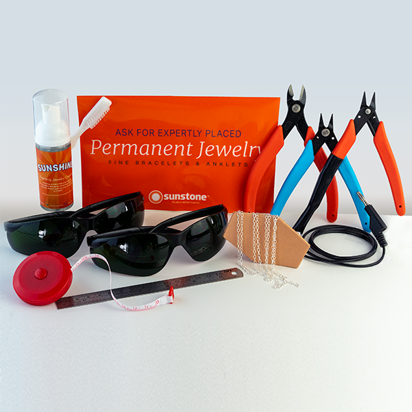 Our permanent jewelry starter kit is the best ⚡️🔗 #permanentjewelryco