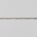 Silver chain on a light gray background