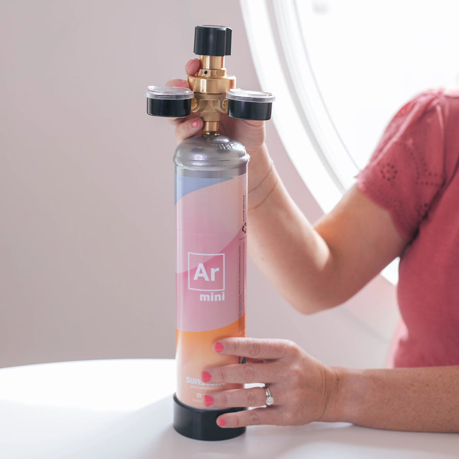 Two Argon Mini® Tanks