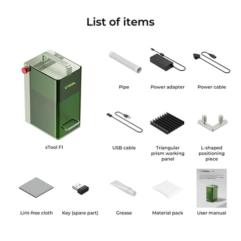 xTool F1 Laser Engraver for Permanent Jewelry