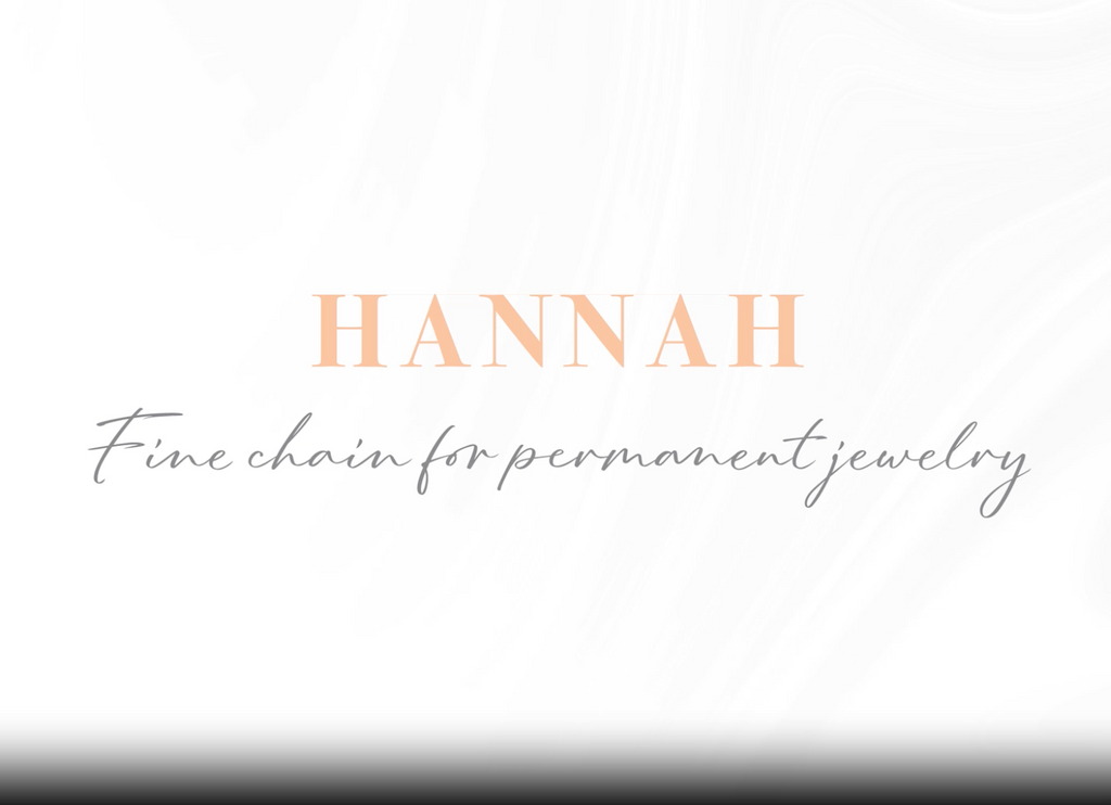 Video of the Hannah Chain rotating while showing different metal types like gold and silver