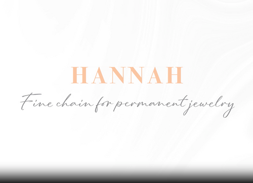 Video of the Hannah Chain rotating while showing different metal types like gold and silver