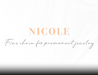 Nicole fine chain for permanent jewelry rotating to show each metal makeup and color