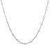 A sterling silver dapped bar and link chain for bracelets and necklaces.